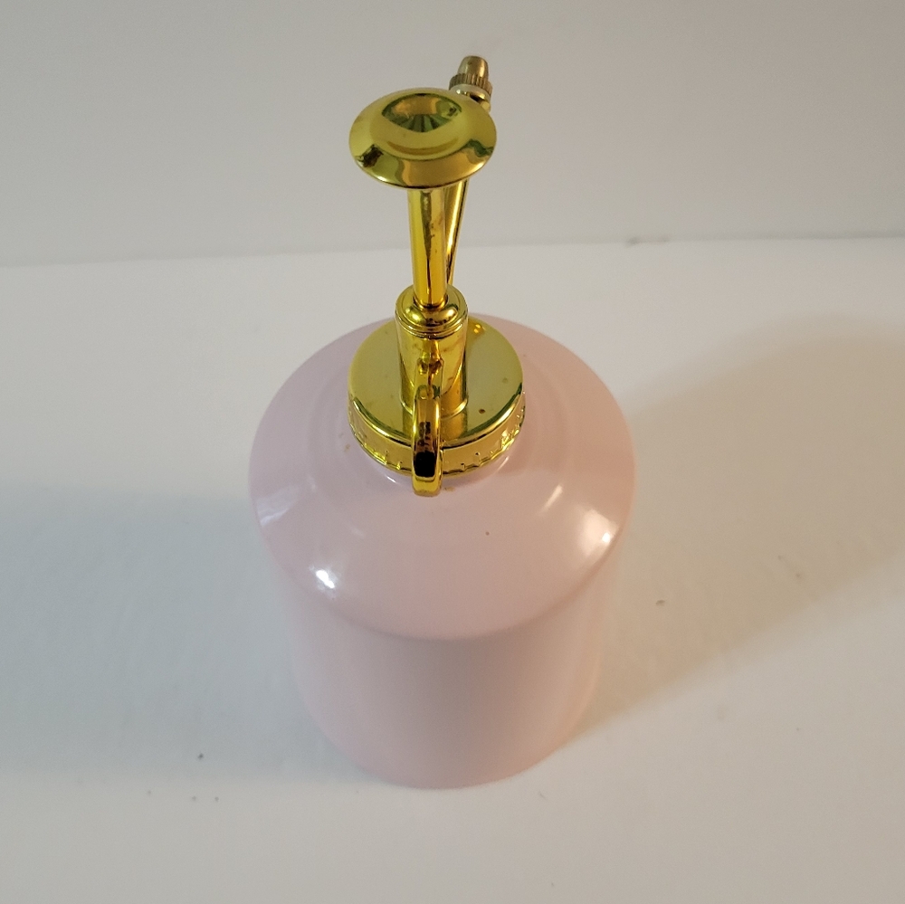 Metal Misting Watering Can Pink Gold NEW - Picture 2 of 6